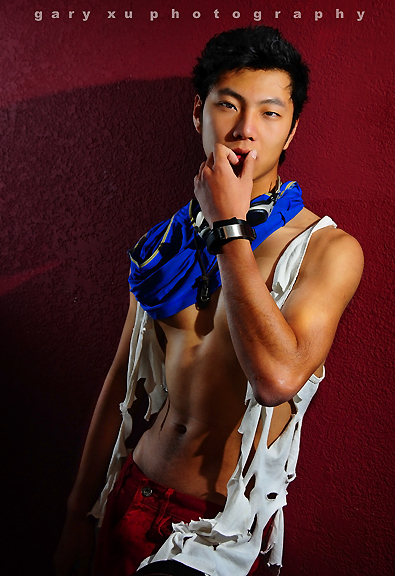 Male model photo shoot of Wilson YU by Gary Xu Photography in Los Angeles