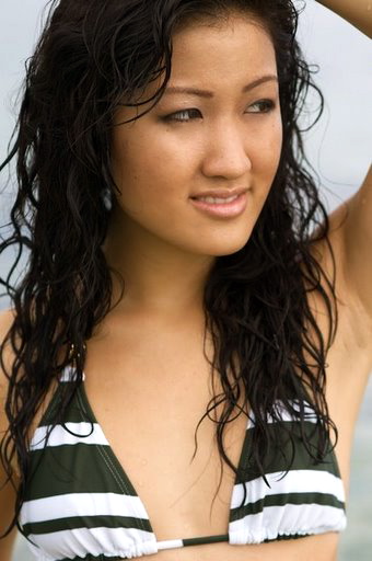 Female model photo shoot of Bora H by Terry W Breedlove in Kahala, Hawaii