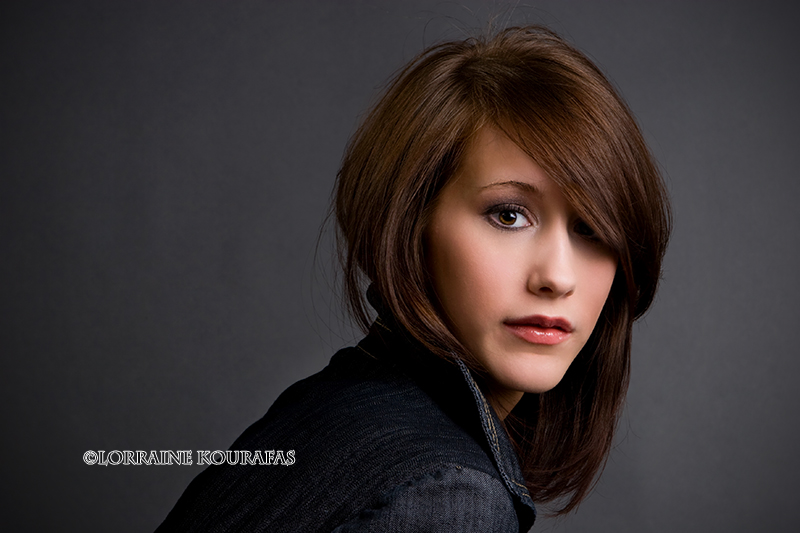 Female model photo shoot of Kourafas Photography and Amanda Bean, makeup by Sam Christensen