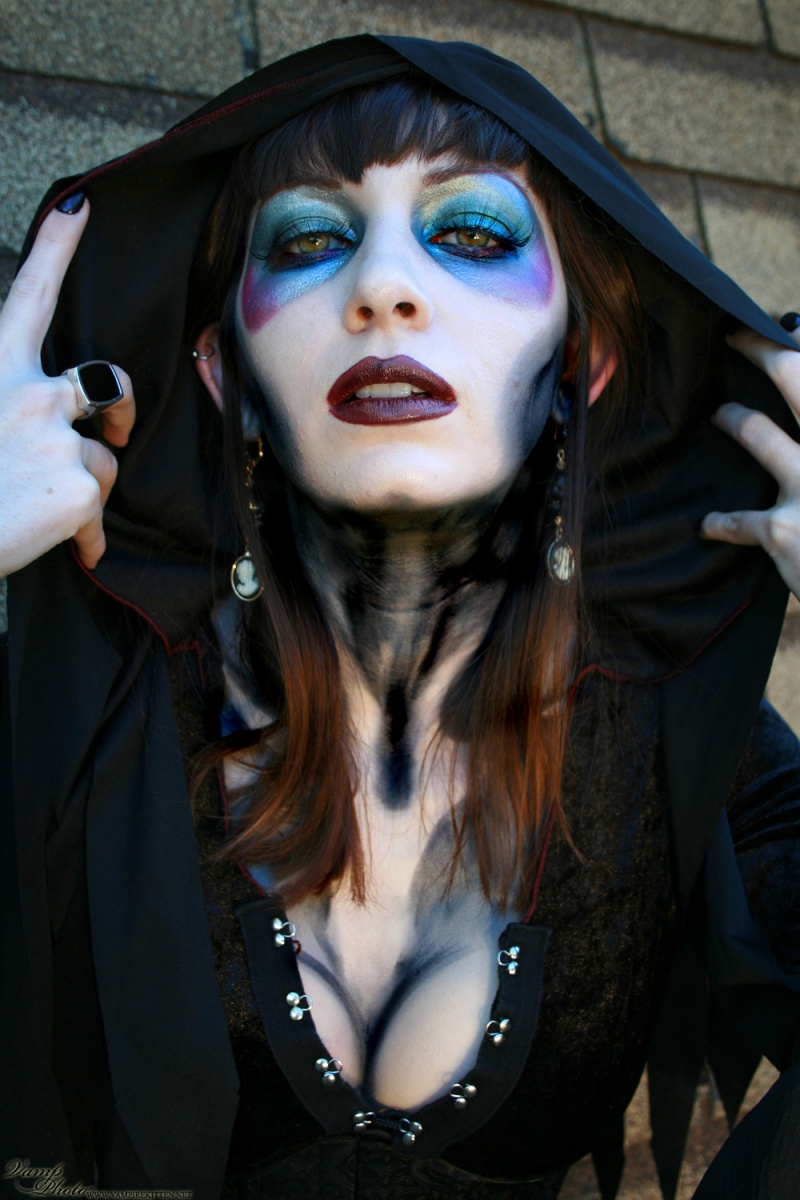 Female model photo shoot of Macabri by Vamp Photo