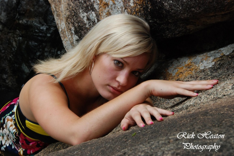Female model photo shoot of Gemma Sheree in Jourama Falls