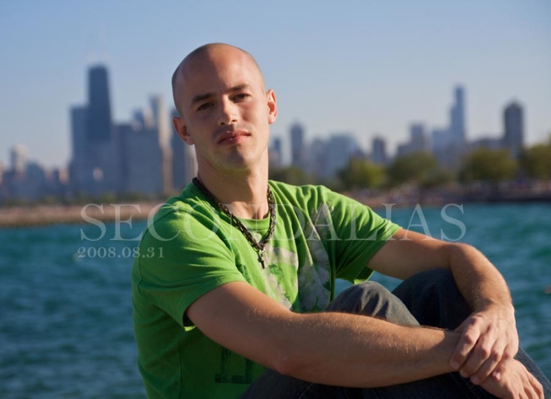 Male model photo shoot of secondalias in Lincoln Park, Chicago, IL