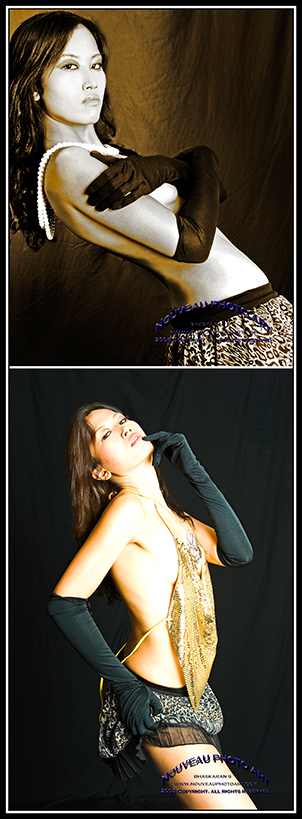 Male and Female model photo shoot of Nouveau Photo Art and LM Modelesque in Singapore (Holland V)