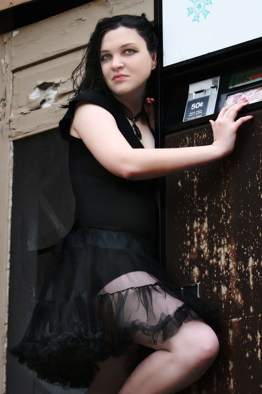 Female model photo shoot of Girlie Goth and Erin Kimberly by Stephen Gilliam