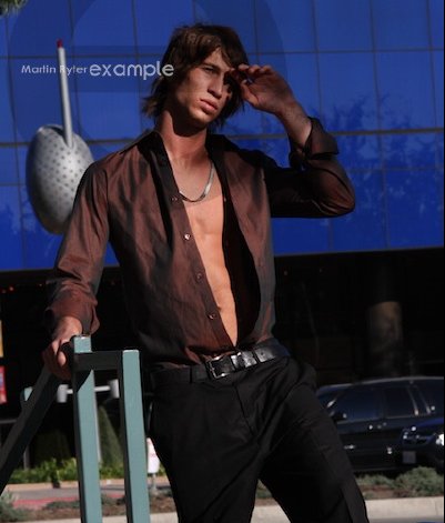 Male model photo shoot of Ron Herlinger by Martin Ryter Studio