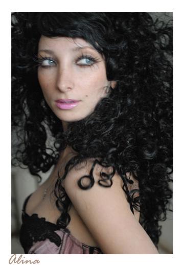 Female model photo shoot of Alina Belochka, makeup by Nikita-gatita