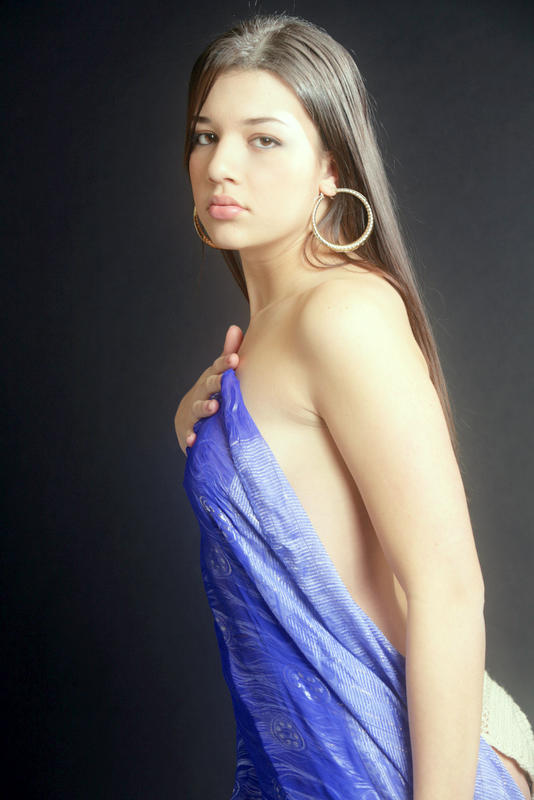 Female model photo shoot of JESSA in NYC 2008