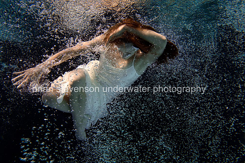 Male model photo shoot of stevenson underwater in portland, oregon