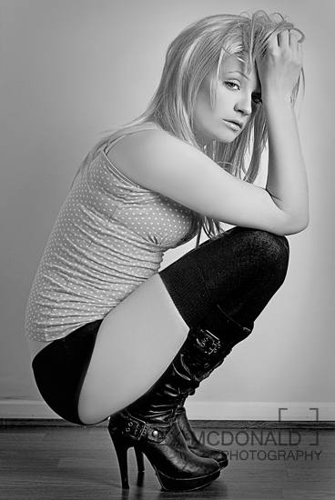 Female model photo shoot of beckee star