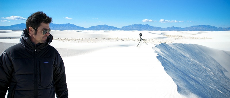 Male model photo shoot of Con Phelan in White Sands, New Mexico