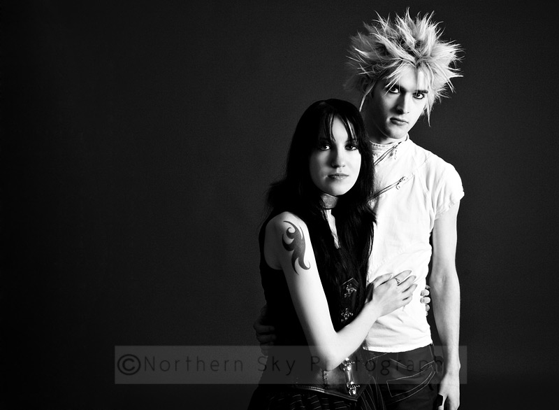 Male and Female model photo shoot of Dr Ether and Sam Handley