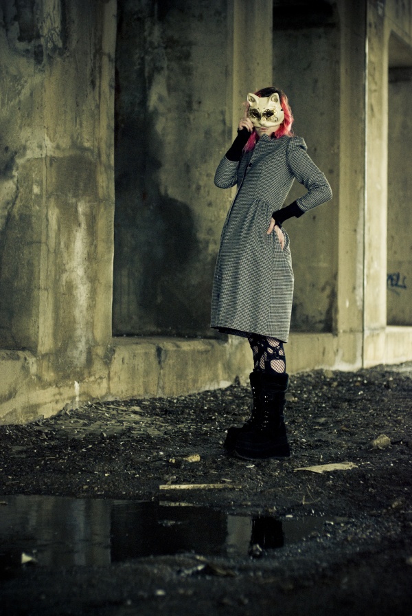 Female model photo shoot of Maladie Catharsis by Samantha Hylla