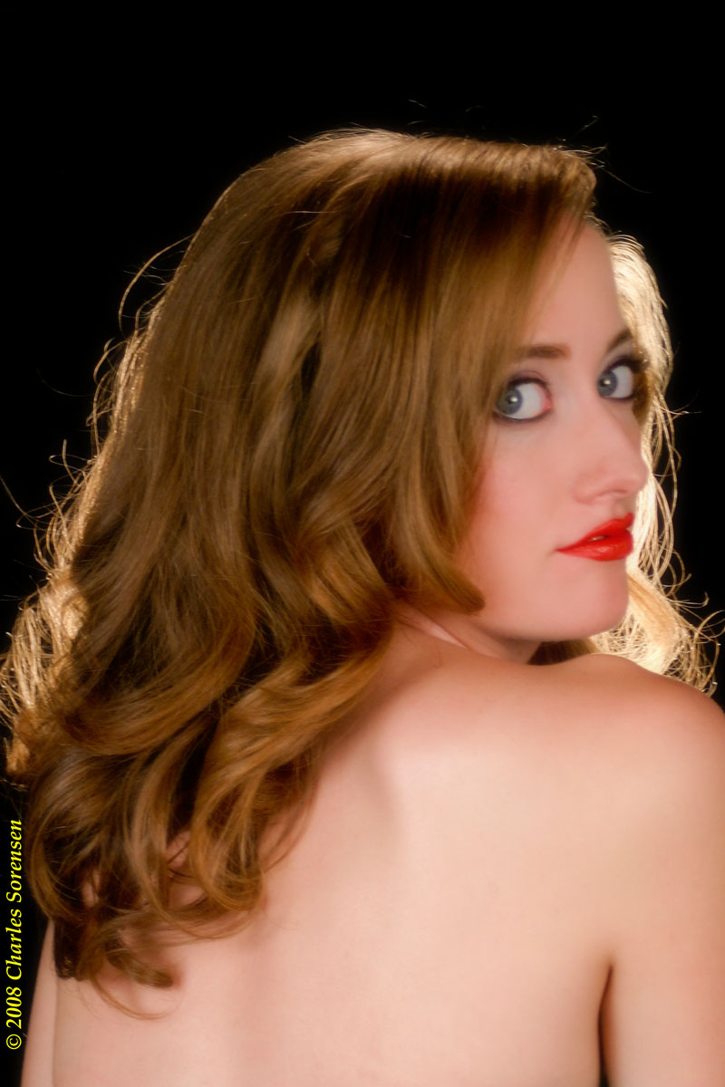 Female model photo shoot of Jess Ramsey by Pinups by Charles in Honolulu, HI, hair styled by STARLET Hair and Makeup
