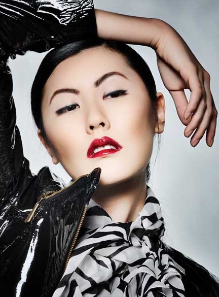 Female model photo shoot of Jing Wan