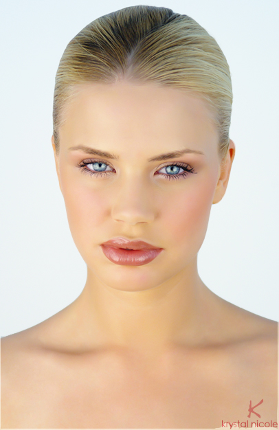 Female model photo shoot of Krystal Nicole Photo in Miami Beach, Florida, makeup by brushedbeauty