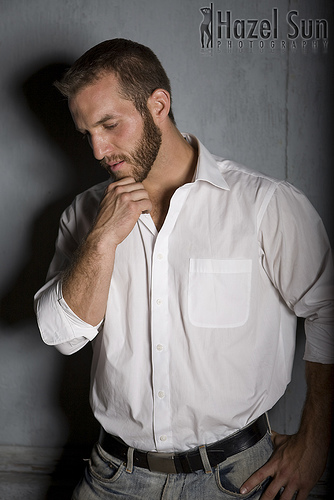 Male model photo shoot of Steven Vulin by Hazel Sun