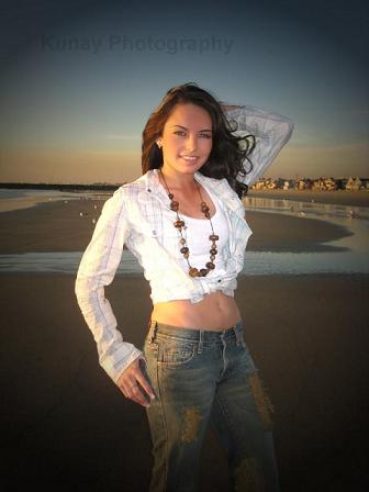 Female model photo shoot of Stephanie Elizarraras in new port beach