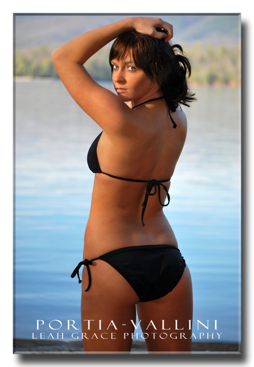 Female model photo shoot of Leah Grace Photography and Portia Vallini in Lake James, NC