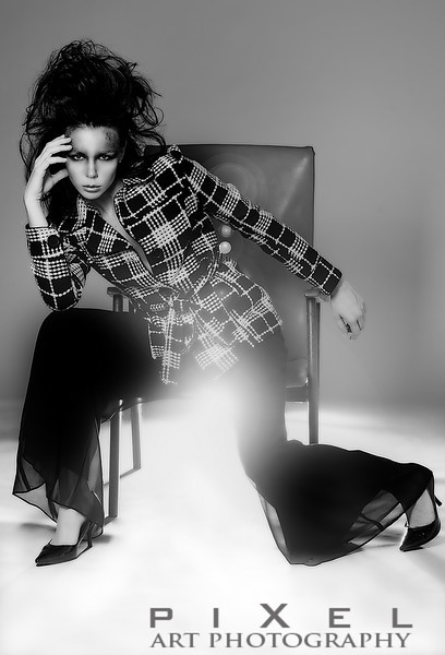 Female model photo shoot of DallasJohnson by Pixel Art Photography, makeup by Lacy Michon