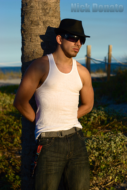 Male model photo shoot of Nick  Donato by Randomly Roaming Photos in John U. Lloyd State Park, Dania, FL