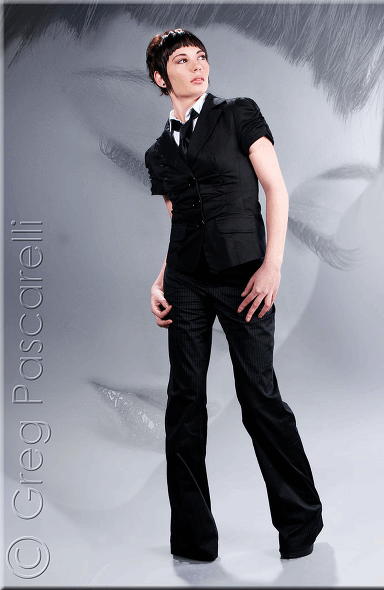 Female model photo shoot of Keanna Garner in Seattle Photography Associates in studio