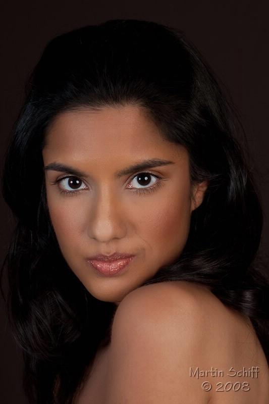 Female model photo shoot of Model Farah K by Martin Schiff Photo in Orlando, makeup by BeautifulBrush
