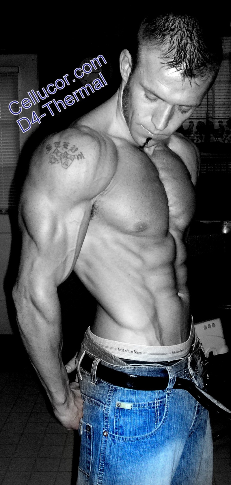 Male model photo shoot of Steve Poynter in Bodybuilding.com/ bodyspace