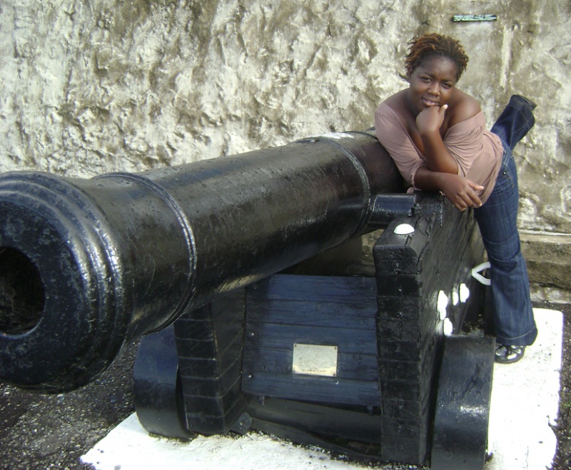 Female model photo shoot of JaModel in New Castle - Jamaica