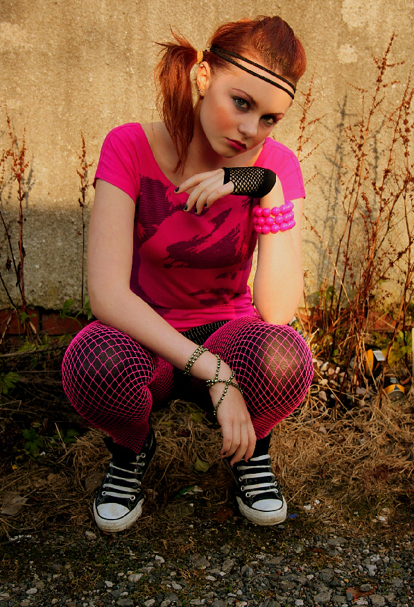 Female model photo shoot of Mamie Rose in Backstreet, greater manchester area