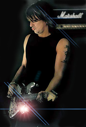Male model photo shoot of Richard  Scudder in I shot this of Richie Sambora during the production of  