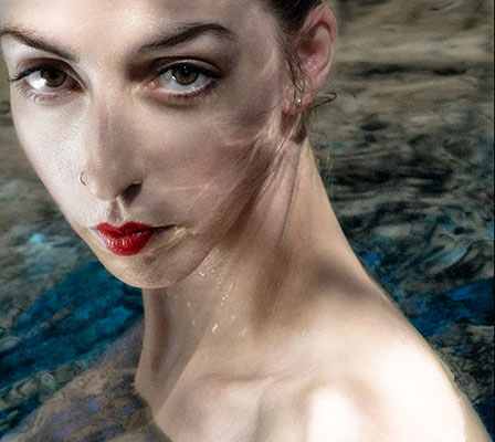 Female model photo shoot of ilia ischia by SandyBone in ravens birdbath