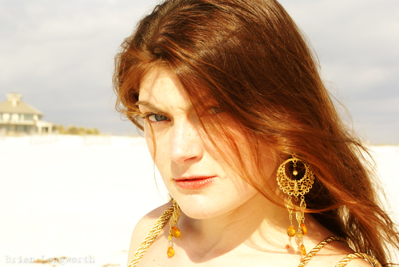 Female model photo shoot of Tara Miss in Pensacola Beach, FL