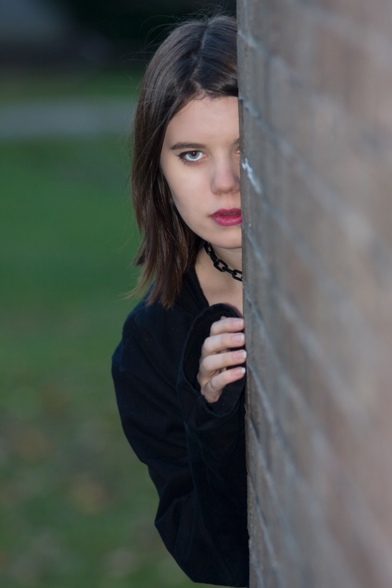 Female model photo shoot of Miss Anne Marie by Southpaw Captures in Stony Brook University