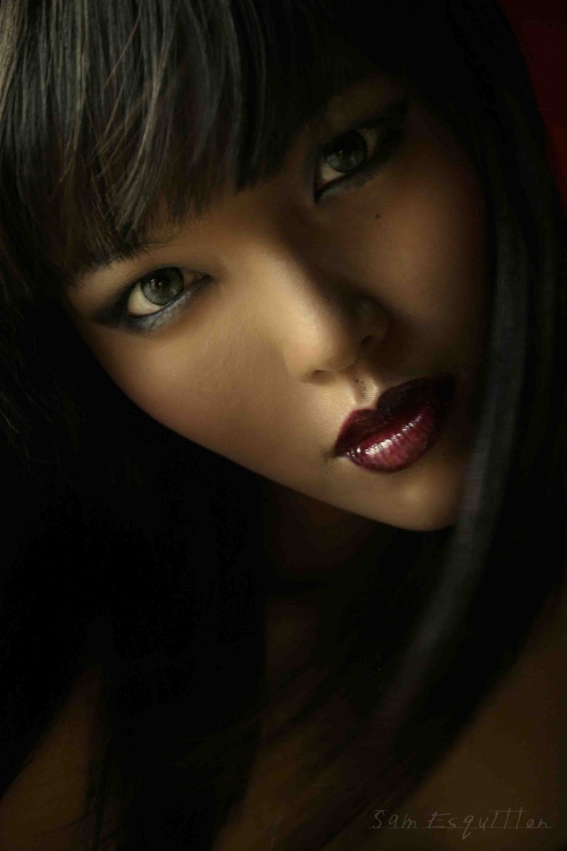 Female model photo shoot of melinda priskila