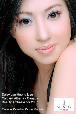 Female model photo shoot of dalali in Miss Vietnam Global Beauty Pageant 2007, Las Vegas
