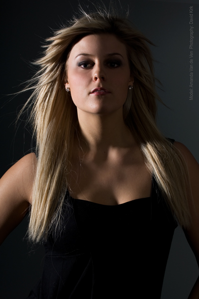 Female model photo shoot of M i e k e by David Kirk in Manotick Studio
