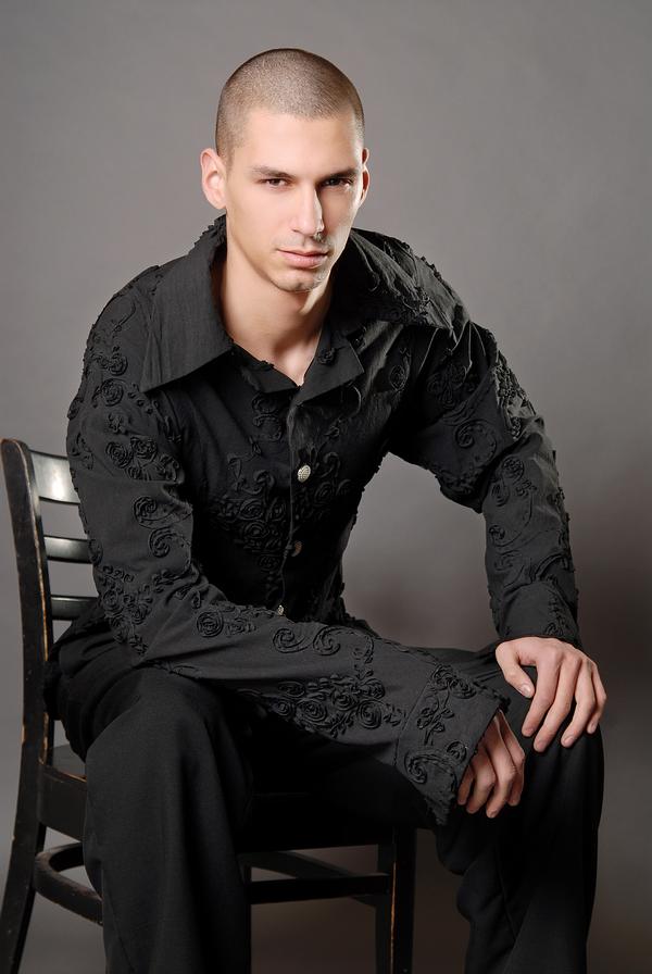 Male model photo shoot of Alain Patterson Couture and NiccoAlain by Ms Dig Photography