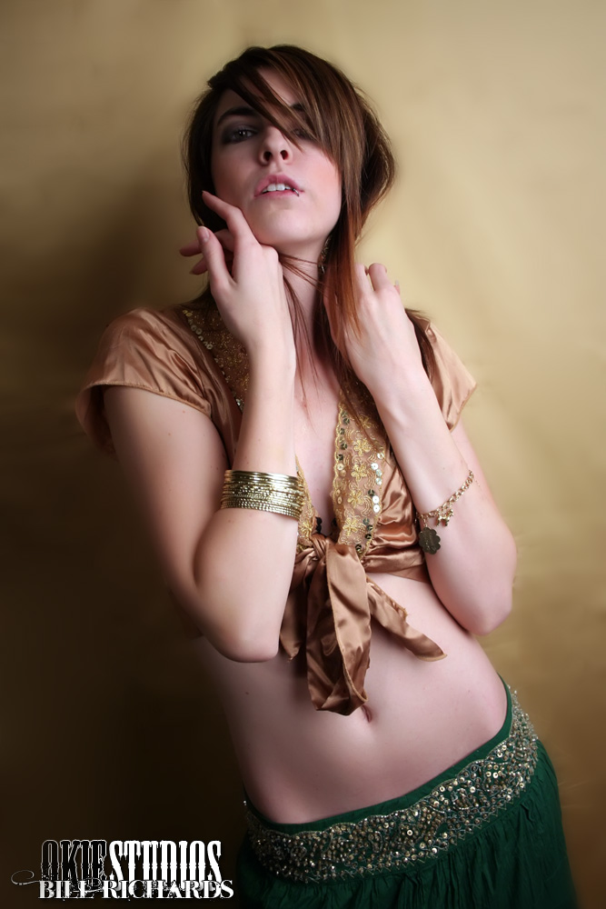 Female model photo shoot of Lizzie K by Okie Studios
