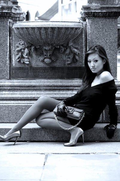 Female model photo shoot of Kunita by You-In-The-Lens in London