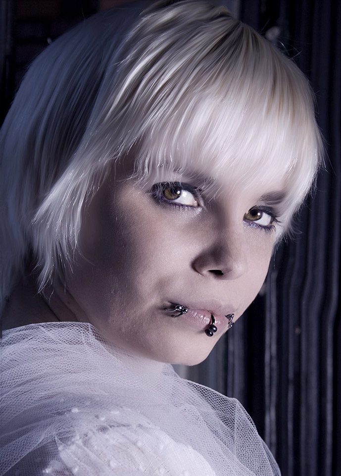 Female model photo shoot of Loud Photography and Vampiric Monkey in Nottingham