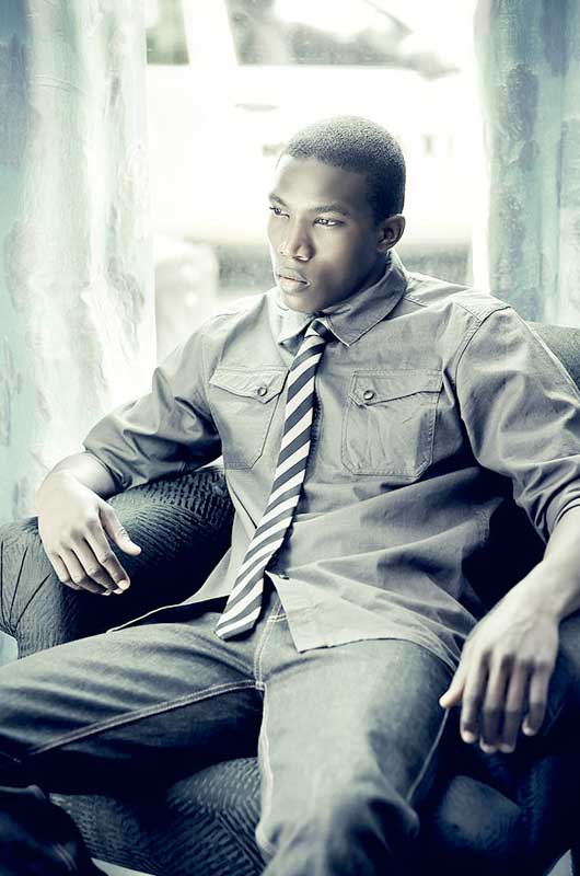 Male model photo shoot of DeVon Simmons in NYC