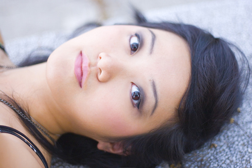 Female model photo shoot of SashaL by Sarah Liane Wong