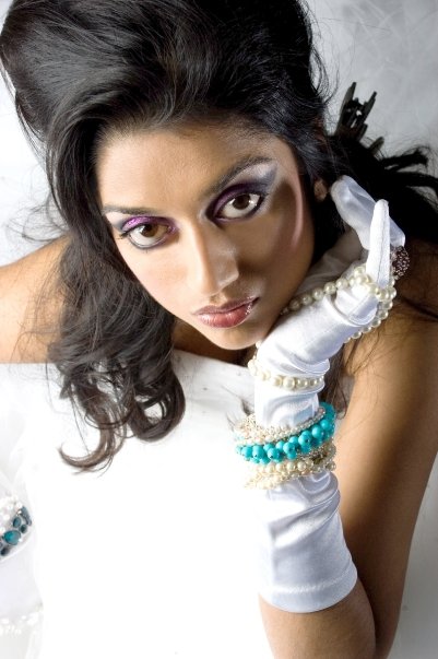Female model photo shoot of Christine Reid Photog and Lokhi Chakra, makeup by BeautyMarked