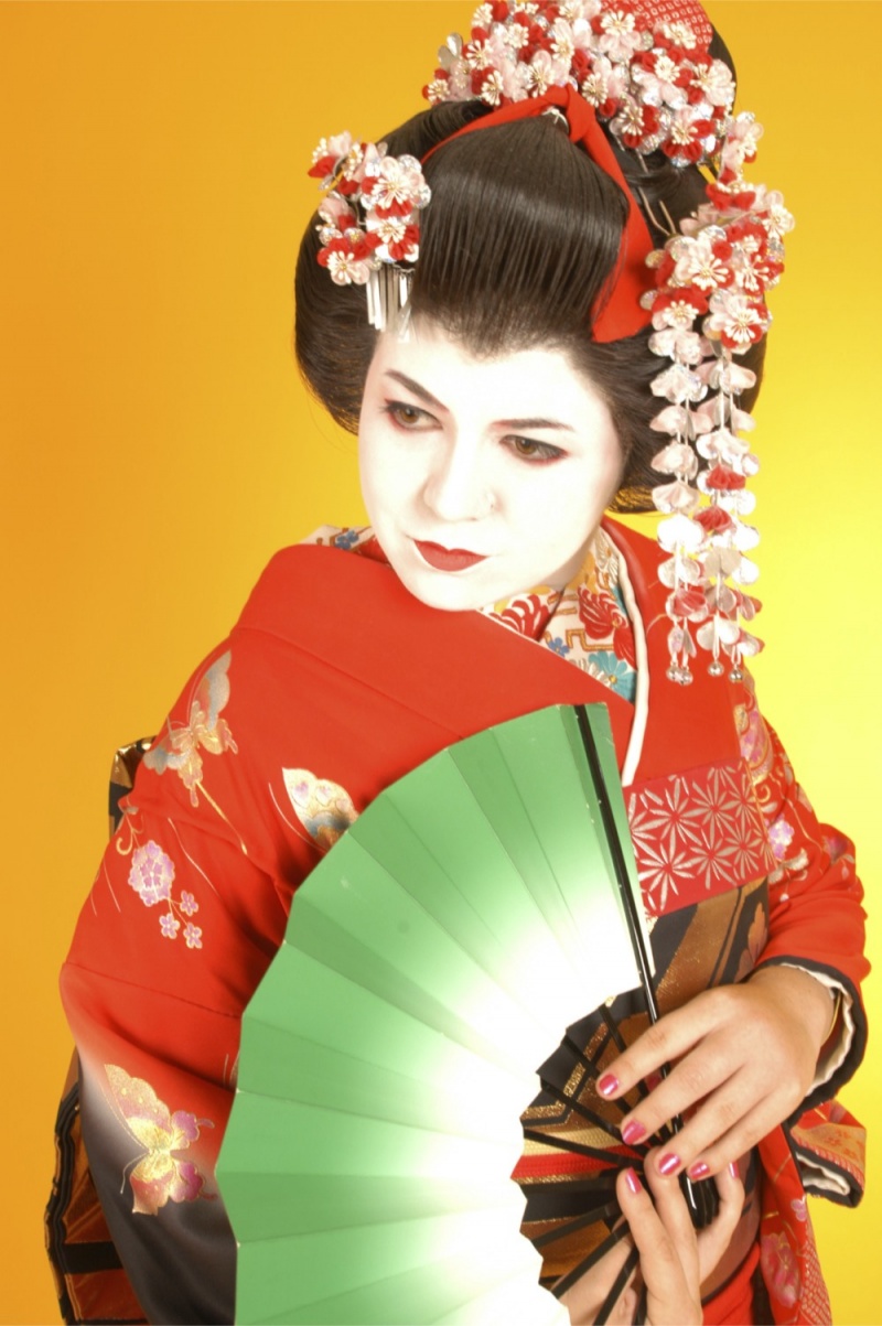 Female model photo shoot of Lisa Yumi Mitchell in Kyoto