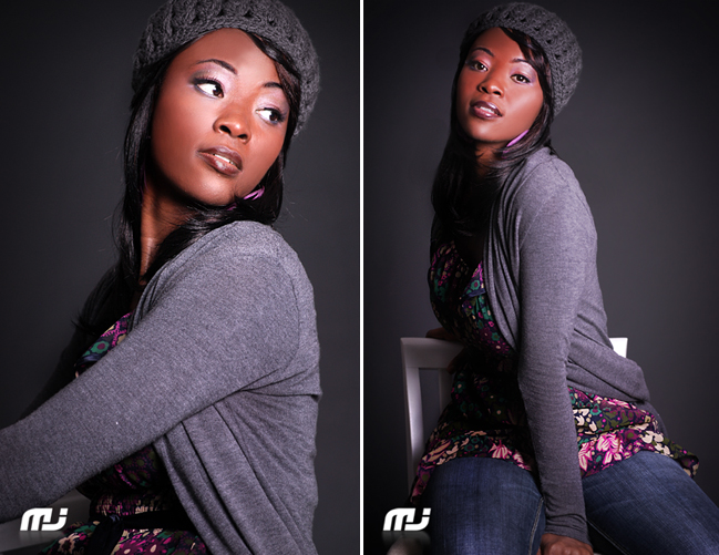 Female model photo shoot of Ajewel4sure Hair and MU