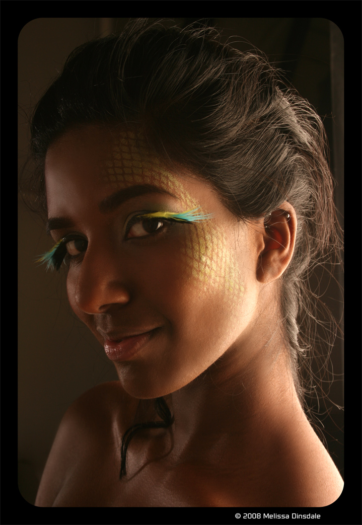 Female model photo shoot of Jeevitha by Melissa Dinsdale in Vancouver, hair styled by Modele Beauty