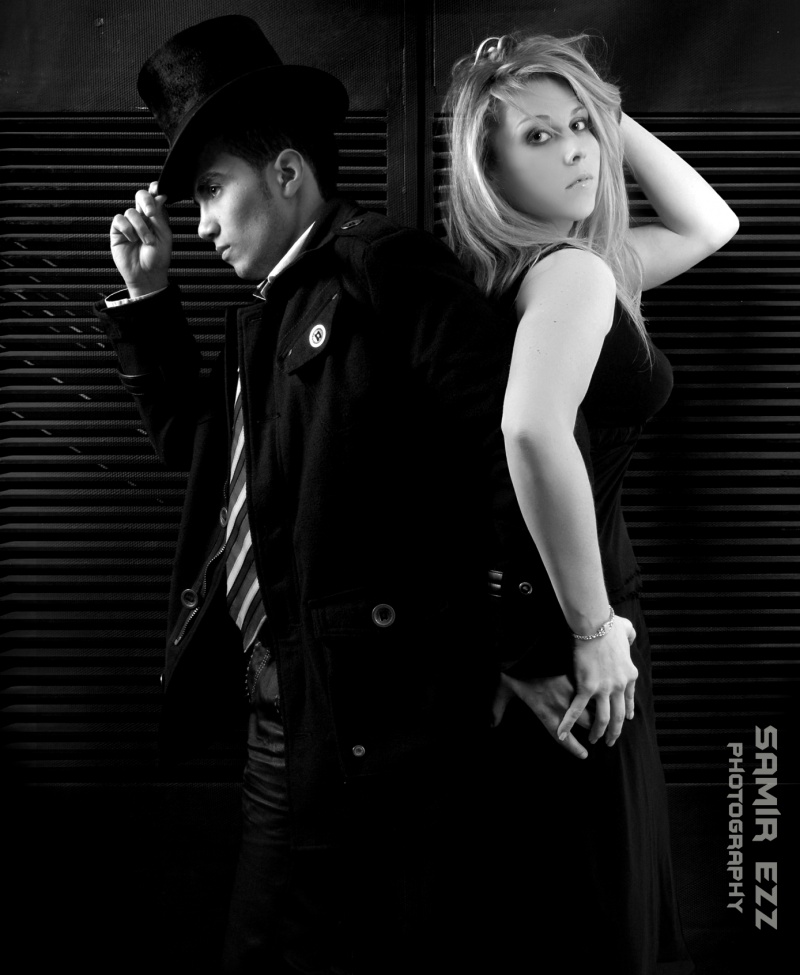 Female and Male model photo shoot of Lauren Simon and maged in 3M Studio