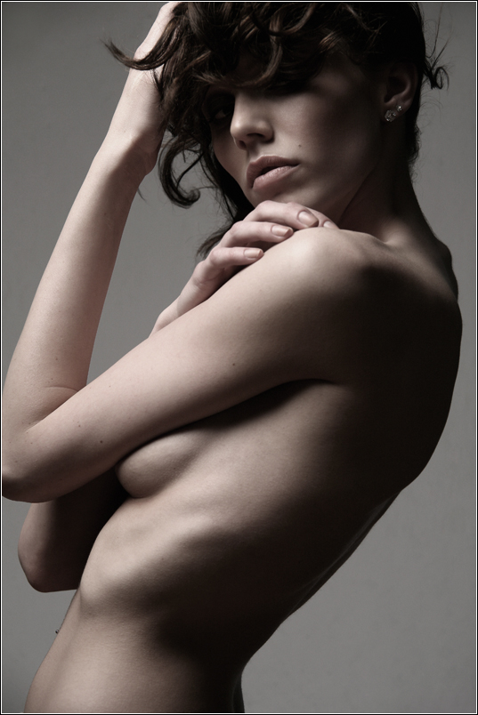 Female model photo shoot of DevonKiley by ward, makeup by Katie Scanlan 