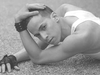 Male model photo shoot of JOJO Romanoff in New York City