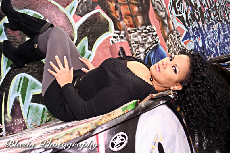 Female model photo shoot of Blazin Photography in 5 Points